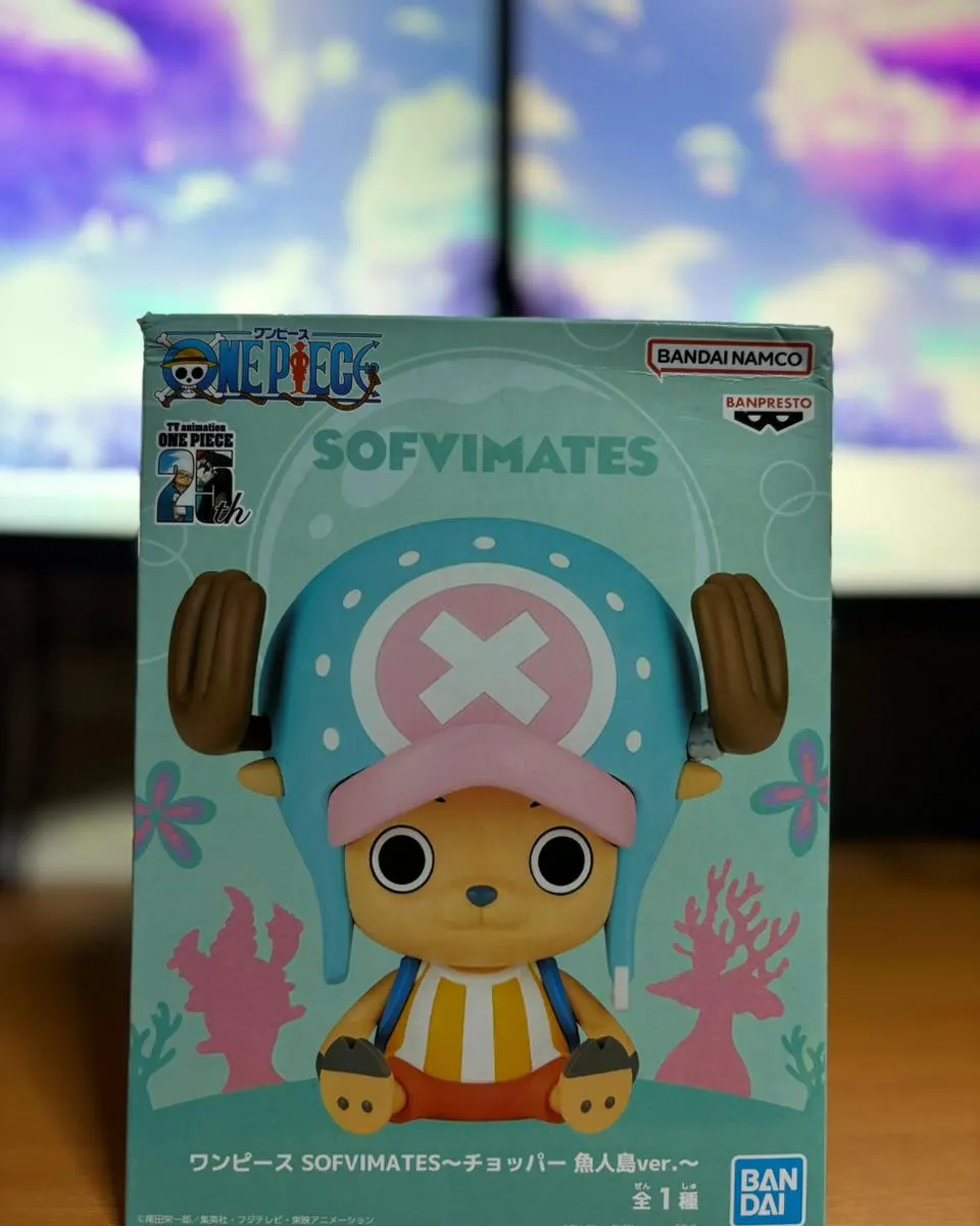 Figura de Tony Tony Chopper de One Piece, línea Sofvimates, de Banpresto