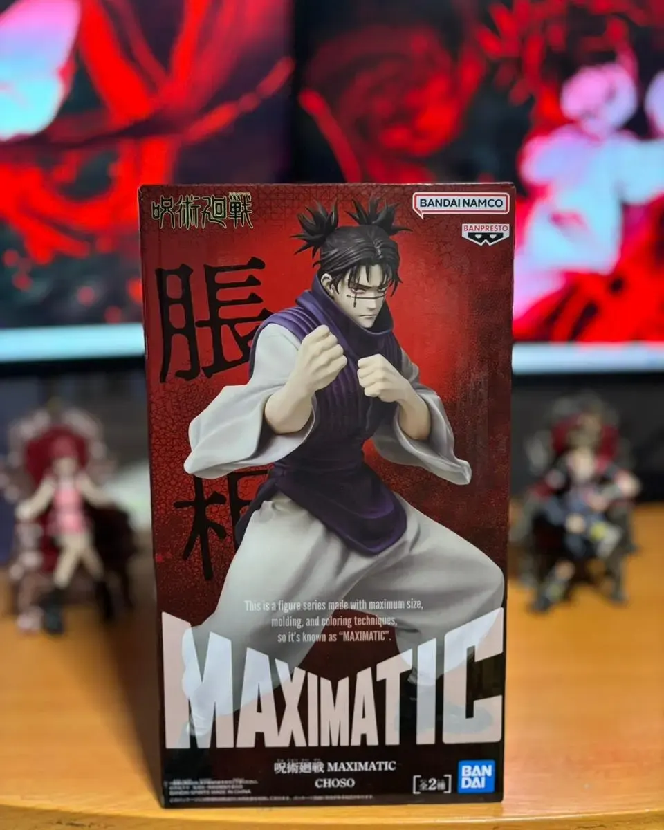 Figura de Choso de Jujutsu Kaisen, línea Maximatic, de Banpresto