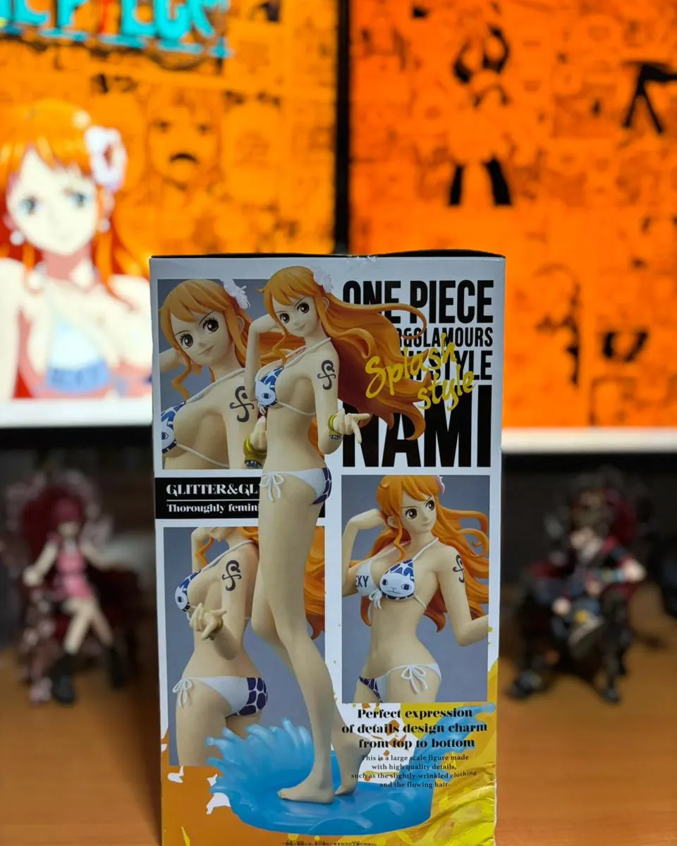 Figura de Nami de One Piece, línea Glitter & Glamours Splash Style, de Banpresto