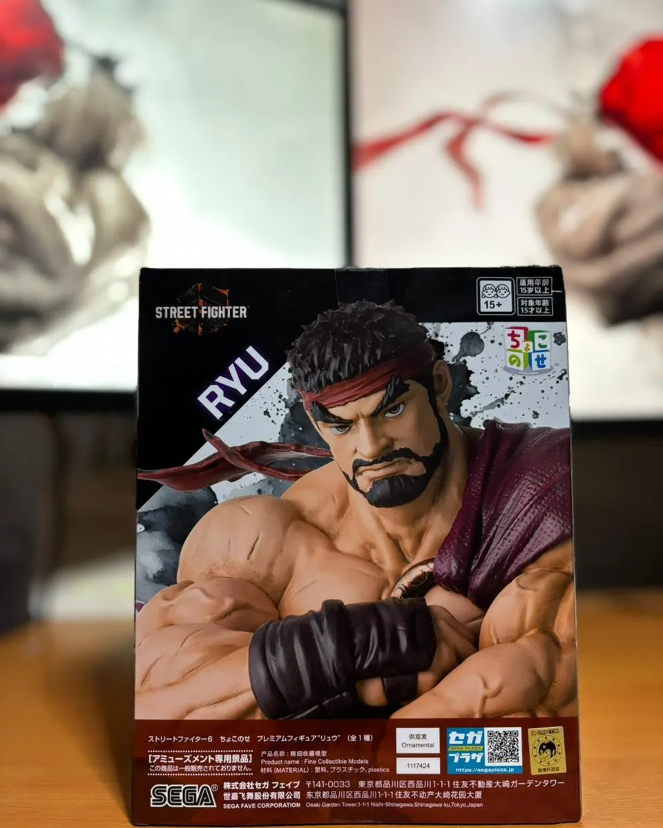 Figura de Ryu de Street Fighter 6